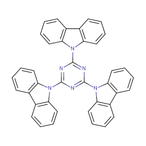 2,4,6-三(9H-咔唑-9-基)-1,3,5-三嗪CAS：134984-37-5