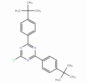 2,4-双(4-叔丁基)苯基-6-氯-1,3,5-三嗪CAS号253158-13-3 专业化学试剂/现货促销
