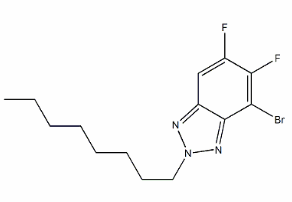 4-Bromo-5,6-difluoro-2-octyl-2H-benzo[d][1,2,3]triazole CAS号：1557037-13-4 现货优势供应 科研产品