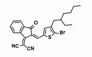 2-(2-((5-bromo-4-(2-ethylhexyl)thiophen-2-yl)methylene)-3-oxo-2,3-dihydro-1H-inden-1-ylidene)malononitrile CAS号：2016036-48-7 现货优势供应 科研产品