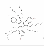 2,7,12-三溴-5,5',10,10',15,15'-六己基三聚茚 CAS号：600172-86-9 现货优势供应 科研产品