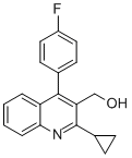 2-Cyclopropyl-4-(4-fluorophenyl)-quinolyl-3-methanol121660-1