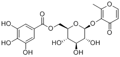 3-O-(6'-O-Galloyl)-β-D-glucopyranosylmaltol163397-38-4