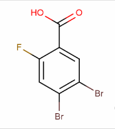 4,5-二溴-2-氟-苯甲酸 CAS号：289039-48-1 现货优势供应 科研产品
