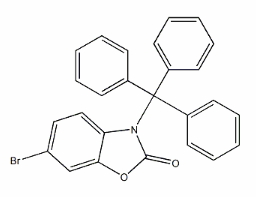 6-溴-3-(三苯基甲基)-2(3H)-苯并恶唑酮 CAS号：312537-44-3 现货优势供应 科研产品