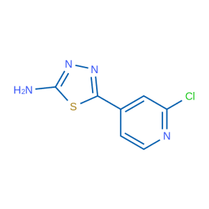 5-(2-氯 吡 啶-4-基)-1,3,4-噻 二 唑-2-胺