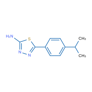 5-(4-异 丙 苯 基)-1,3,4-噻 二 唑-2-胺