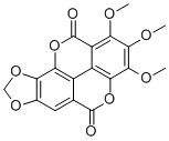 1,2,3-Tri-O-methyl-7,8-O,O-methyleneflavellagic acid69251-99