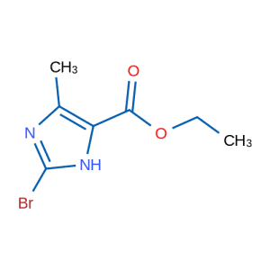 2-溴-4-甲基-1H-咪唑-5-羧酸乙酯