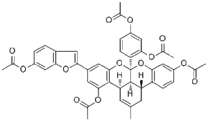 Mulberrofuran G pentaacetate99217-75-1