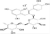 氯化矢车菊素-3-O-芸香糖苷 CAS号：18719-76-1