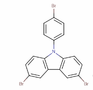 3,6-二溴-9-(4-溴苯基)咔唑 cas号:73087-83-9 现货优势供应 科研产品
