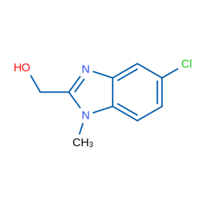 5-氯-1-甲 基-1H-苯 并[d]咪 唑-2-甲 醇 