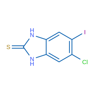 5-氯-6-碘-1H-苯并[d]咪唑-2(3H)-硫酮