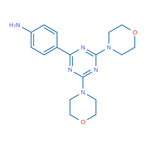 4-(4,6-二吗啉代-1,3,5-三嗪-2-基)苯胺