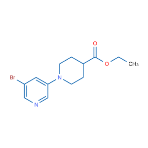 1-(5-溴 吡 啶-3-基 )哌 啶-4-羧 酸 乙 酯