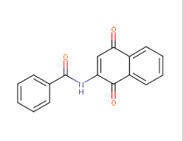 2-苯甲酰氨基-1,4-萘醌 cas号:65240-86-0 现货优势供应 科研产品