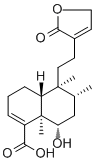 6α-Hydroxycleroda-3,13-dien-16,15-olid-18-oic acid