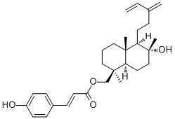 8α-Hydroxylabda-13(16),14-dien-19-yl p-hydroxycinnamate