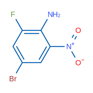 2-氟-4-溴-6-硝 基 苯 胺