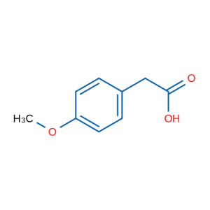 4-甲 氧 基 苯 乙 酸