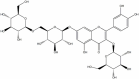 槲皮素-3-O-β-D-葡萄糖-7-O-β-D-龍膽雙糖苷60778-02-1