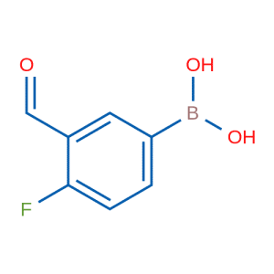 4-氟-3-醛基苯硼酸
