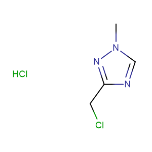 3(氯甲基-1-甲基-1h-1,2,4-三唑盐酸盐