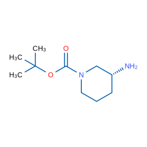 R-1-N-Boc-3-氨基  哌   啶