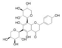 芹菜素-6-C-α-L-吡喃阿拉伯糖-8-C-β-D-吡喃木糖苷 CAS：677021-30-6