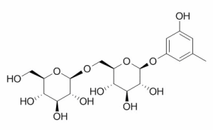 苔黑酚龙胆二糖苷 CAS：164991-86-0现货