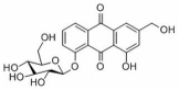 蘆薈大黃素-8-O-β-D-葡萄糖苷33037-46-6