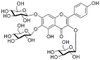 6-羟基山奈酚-3,6,7-三-O-葡萄糖苷145134-62-9