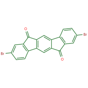 2,8-二溴茚并[1,2-b]芴-6,12-二酮